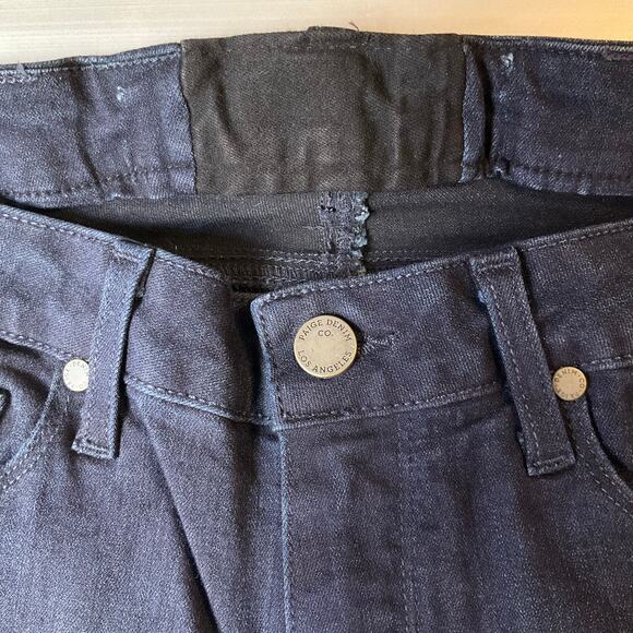 Paige Women Verdugo Ultra Skinny Jeans size 29 Blue Mid Rise Stretch - Picture 9 of 13